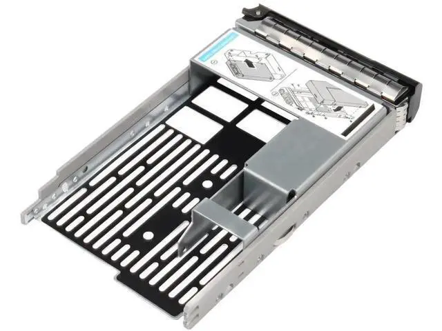 Alt view image 3 of 5 - 3.5 Inch HDD Caddy Tray 0KG1CH KG1CH with 2.5" Drive Adapter 9W8C4 for Dell PowerEdge R530/R630/R730/R930/T430/T630/R730XD & MD1400/MD3400 Storage Array