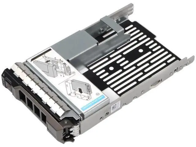 Alt view image 2 of 5 - 3.5 Inch HDD Caddy Tray 0KG1CH KG1CH with 2.5" Drive Adapter 9W8C4 for Dell PowerEdge R530/R630/R730/R930/T430/T630/R730XD & MD1400/MD3400 Storage Array