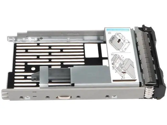 Alt view image 5 of 5 - 3.5 Inch HDD Caddy Tray 0KG1CH KG1CH with 2.5" Drive Adapter 9W8C4 for Dell PowerEdge R530/R630/R730/R930/T430/T630/R730XD & MD1400/MD3400 Storage Array