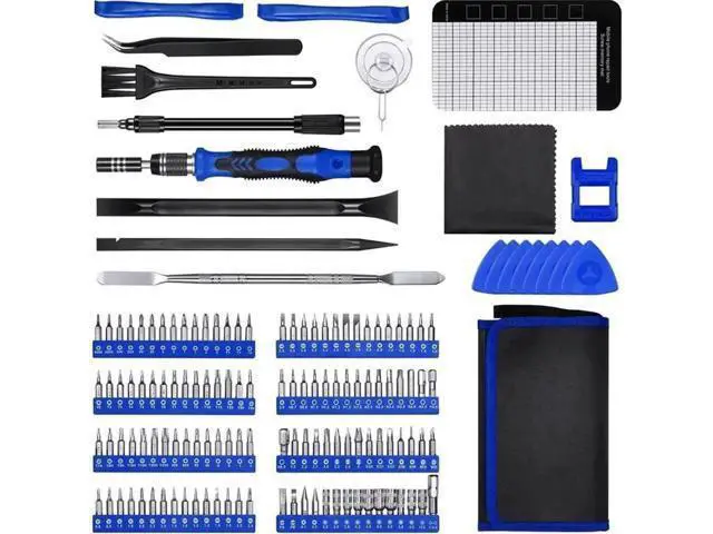 Alt view image 7 of 7 - 142 in 1 Magnetic Precision Screwdriver Repair Kit with 120 Bits, Professional Electronics Disassembly Tool Set for iPhone, MacBook, Laptop, PC, Tablet, PS4, Xbox & Nintendo Game Consoles