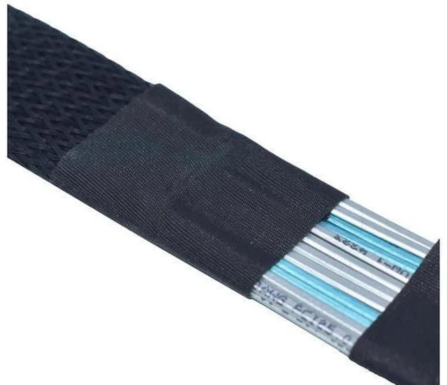 Alt view image 2 of 7 - 50cm PCIe 5.0 MCIO x8 74Pin to SFF-8654 8i Slim SAS Cable for Server Backplane