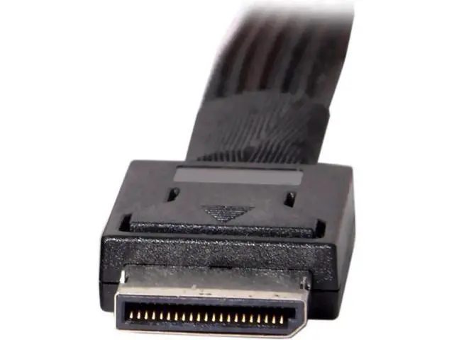 Alt view image 3 of 5 - 50cm OCuLink SFF-8611 Male to U.2 U.3 SFF-8639 Female NVMe SSD Cable with 15Pin SATA Power, PCIe 4.0 Internal Storage Cable for Motherboard 2.5 NVMe Drives