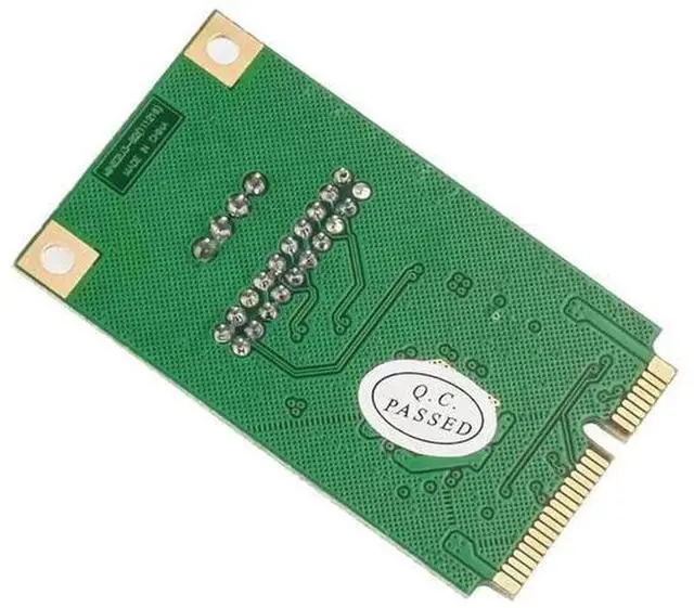 Main image of E3-MPE202-2P Mini PCI-E USB 3.0 Expansion Card with 19-Pin Internal Female Header & USB 3.0 Extension Cable, 5Gbps Mini PCIe Adapter for Mini Host, Industrial PC Front Panel USB Expansion