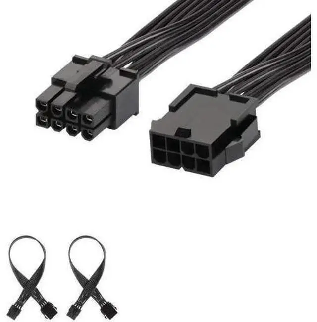 Main image of 2 Pack 12 Inch PCIe 8Pin Power Extension Cables