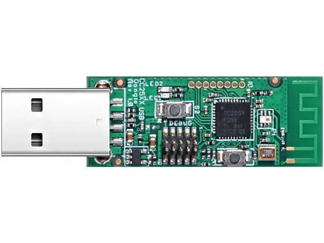 Alt view image 4 of 7 - 3 Pack CC2531 Zigbee USB Dongle Bare Board, Zigbee Packet Sniffer Protocol Analyzer USB Module, Compatible with BASICZBR3, S31 Lite zb, Works with Zigbee2MQTT for Smart Home DIY