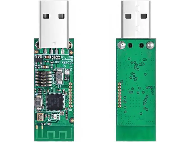 Alt view image 3 of 7 - 3 Pack CC2531 Zigbee USB Dongle Bare Board, Zigbee Packet Sniffer Protocol Analyzer USB Module, Compatible with BASICZBR3, S31 Lite zb, Works with Zigbee2MQTT for Smart Home DIY