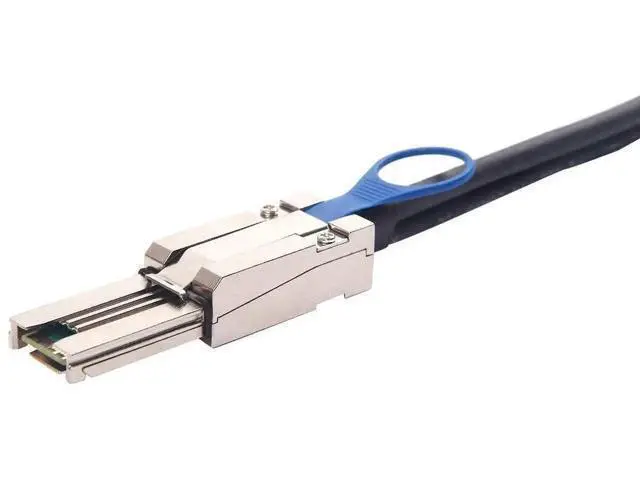 Alt view image 4 of 4 - 1.5m 4.9ft SFF-8088 to SFF-8088 External Mini SAS Cable, 26Pin 3G/6Gbps SAS 2.0 100-Ohm Multilane SAS Cable for RAID, DAS and Enterprise Servers