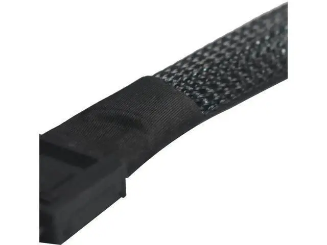 Alt view image 3 of 5 - PCIe 4.0 OCuLink SFF-8611 8i Male to Male Straight Cable, 100CM / 3.3FT High-Speed Interconnect Cord for Server NVMe Storage & eGPU