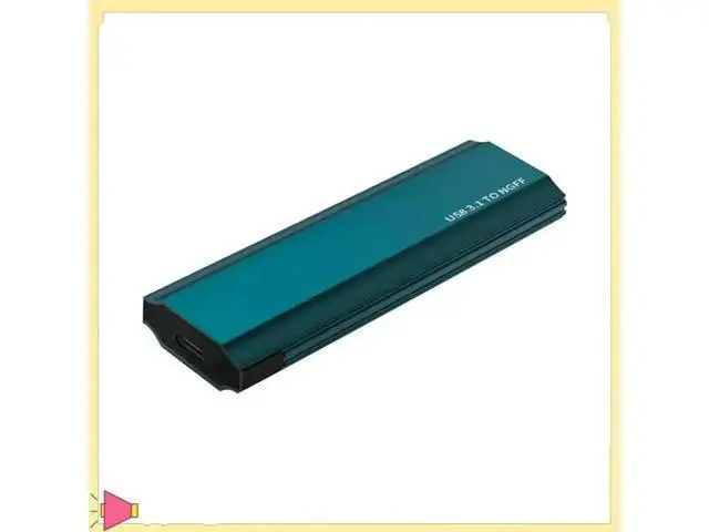 Alt view image 2 of 4 - USB3.1 Type-C M.2 SATA SSD Enclosure 10Gbps