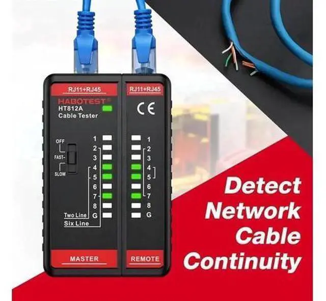 Main image of HABOTEST HT812A Network & Telephone Cable Tester