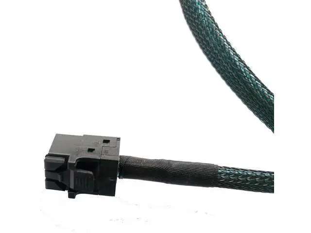 Alt view image 3 of 5 - 80cm SlimSAS 4X to Mini SAS HD 4X Storage Cable, SFF-8654 38Pin to SFF-8643 36Pin, 24Gbps SAS / 8GT/s PCIe SAS3.0 Server Internal Cable