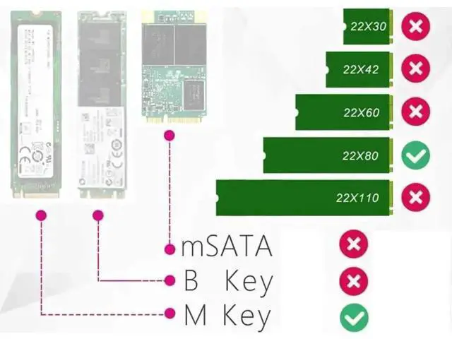 Alt view image 2 of 7 - PCIe 4.0 X16 to 4-Port M.2 NVMe Expansion Card, 4×32Gbps M-Key 2280 SSD Adapter, Intel VROC & NVMe RAID Supported for Workstation & Server Storage