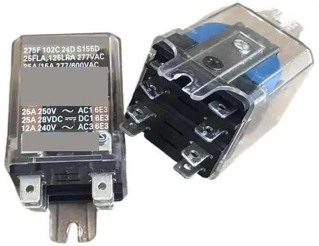 Main image of 1PC 8-Pin 25A 24VDC Power Relay 275F102C24D S155D