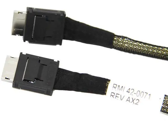 Alt view image 4 of 5 - 100cm SFF-8611 Oculink 4x to 4x Interconnection Cable