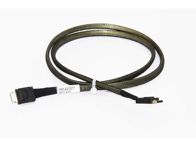 Alt view image 2 of 5 - 100cm SFF-8611 Oculink 4x to 4x Interconnection Cable