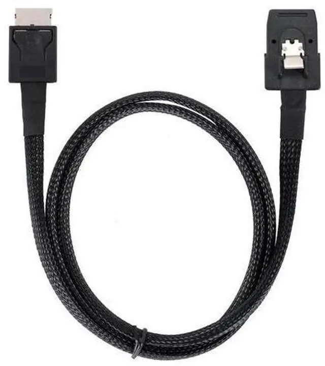Main image of 50cm OCuLink PCIe Active Cable, SFF-8611 4i Male to SFF-8087 36Pin Mini SAS Internal Storage Cable for Slimline PCIe SSD, Server RAID & Workstation