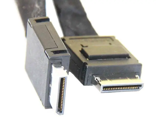 Alt view image 5 of 5 - 100cm SFF-8611 Oculink 4x to 4x Interconnection Cable