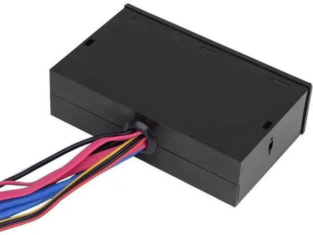 Alt view image 4 of 5 - 5.25 Inch Multifunction Media Dashboard Front Panel, All-in-1 Internal Card Reader with USB3.0/USB2.0 Hub, eSATA, HD Audio Jack & Molex 4Pin Power Port, Supports M2, TF, SD, MS, CF Multi Memory Cards