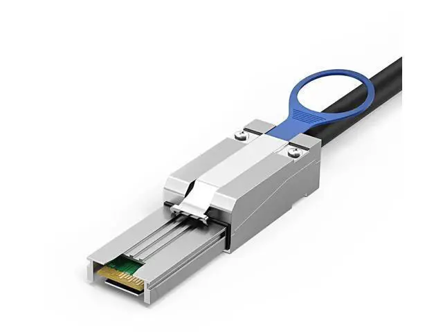 Alt view image 2 of 6 - 1.0m SFF-8088 to SFF-8088 External Mini SAS Cable, 26Pin Male to Male SAS 2.0 Interconnect Wire for RAID, DAS and Enterprise Servers