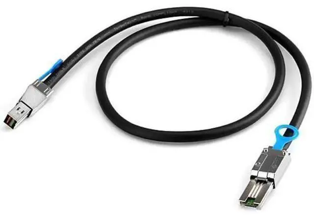 Alt view image 3 of 6 - 0.5M Mini SAS Server RAID Cable, SFF-8088 to SFF-8644 High Density HD External Storage Data Cable