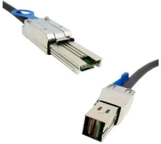 Alt view image 6 of 6 - 0.5M Mini SAS Server RAID Cable, SFF-8088 to SFF-8644 High Density HD External Storage Data Cable