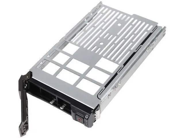 Alt view image 4 of 7 - 2 Pack 3.5 Inch Hard Drive Tray Caddy F238F 0F238F SAS SATA HDD SSD Carrier Compatible with Dell PowerEdge T330 T430 T630 R230 R330 R430 R530 R630 R730 R730XD R930 Rack Tower Server