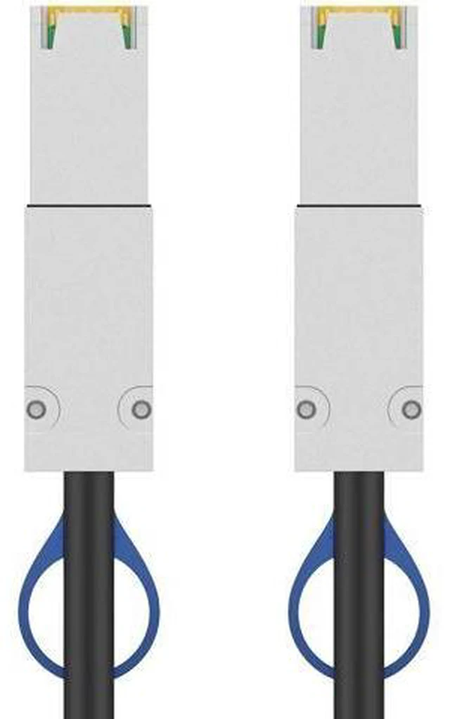 Alt view image 5 of 6 - 1M External Mini SAS Cable, SFF-8088 26Pin Male to SFF-8088 26Pin Male High-Speed Storage Server Cable