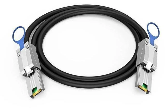 Alt view image 4 of 6 - 1M External Mini SAS Cable, SFF-8088 26Pin Male to SFF-8088 26Pin Male High-Speed Storage Server Cable