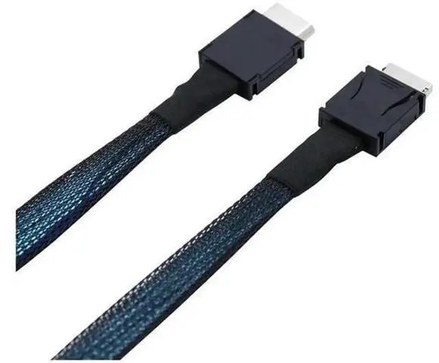 Main image of 1M OCuLink SFF-8611 4i to SFF-8611 4i PCIe Extension Cable, High-Speed Server Storage Data Transfer Cable for Workstation & Data Center