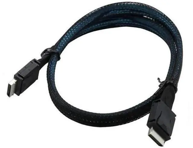 Alt view image 4 of 4 - 1M OCuLink SFF-8611 4i to SFF-8611 4i PCIe Extension Cable, High-Speed Server Storage Data Transfer Cable for Workstation & Data Center