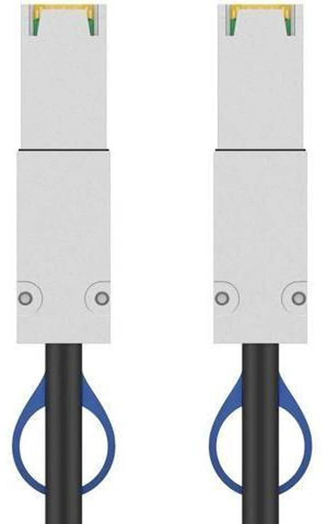 Alt view image 4 of 6 - 2M External Mini SAS Cable, SFF-8088 26Pin Male to SFF-8088 26Pin Male High-Speed Enterprise Storage Cable