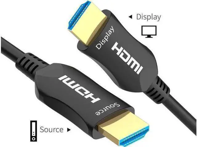 Alt view image 5 of 7 - Fiber HDMI Cable , 4K@60Hz 18.2Gbps High Speed HDMI Fiber Optic Cable HDMI 2.0b Fiber Optic Cable ARC, HDCP2.2, 3D, Subsampling 4:4:4/4:2:2/4:2:0 Slim and Flexible HDMI - 10 ft.