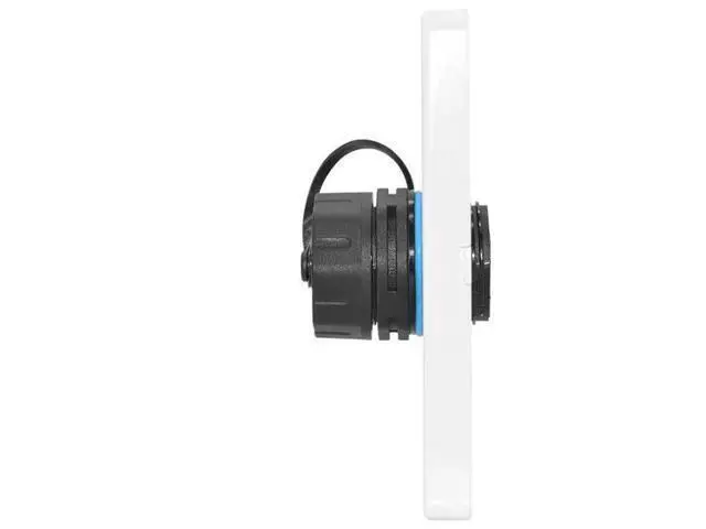 Alt view image 3 of 7 - 2 Pack Panel Mount Waterproof Shielded RJ45 Female to Female Coupler with Dust Caps, Pure Copper Outdoor LAN Cable Extension Connector Compatible with Cat5 Cat6 Cat6A Cat7 Ethernet Cables