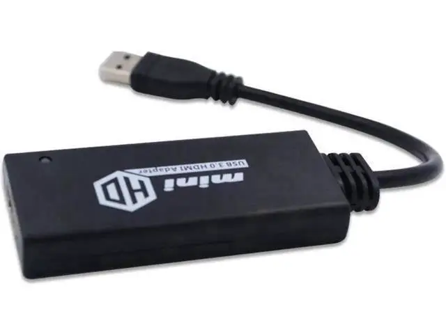 Alt view image 5 of 6 - USB 3.0 to HDMI Adapter, 1080P HD Audio Video Converter Cable for Multi-Monitor Setup, Compatible with Windows 7/8/8.1/10, Not Support Vista & Linux