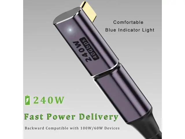 Alt view image 3 of 6 - 8 Pack USB-C Extender Adapters, 240W PD 40Gbps USB4 8K@60Hz, Right 90° Angle, Straight & U-Shape Type-C Male to Female/Female to Female Converter, Compatible with Steam Deck, ROG Ally, Meta Quest, iPa
