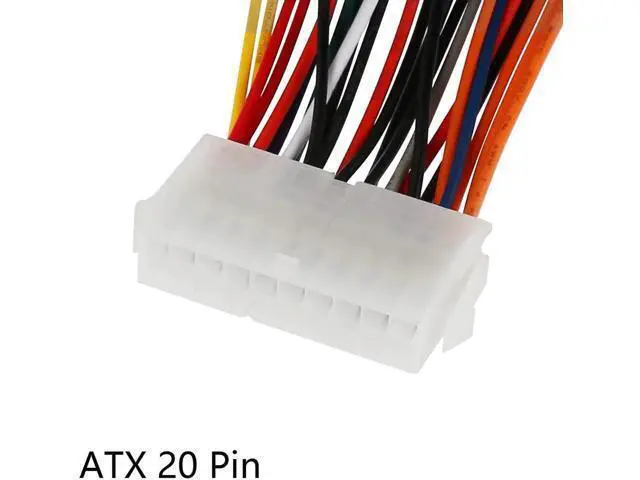 Alt view image 6 of 7 - 30cm ATX 20 Pin to 24 Pin PSU Adapter Cable, PC Motherboard Power Conversion Cord