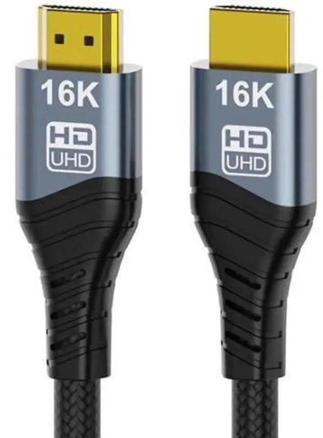 Main image of 200cm HDMI 2.2 Type A Male to Male Cable, 96Gbps High Speed Cord Supports 16K 8K 4K UHD for Laptop Desktop HDTV Monitor