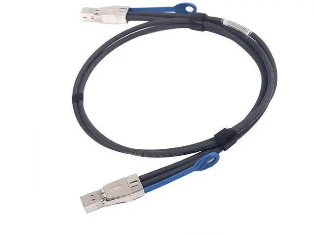 Alt view image 5 of 7 - 1.5M/4.9FT 100-Ohm 12G Mini SAS HD Cable, SFF-8644 Male to Male Interconnect Cable for NVMe Enclosure, SAN & JBOD Storage Array