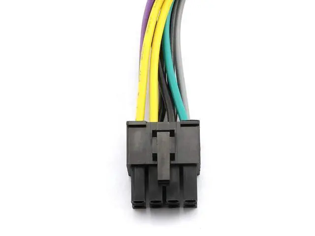 Alt view image 5 of 5 - 2PCS 11 Inch 18AWG ATX 24Pin to 8Pin PSU Power Adapter Cable for Motherboard Connection