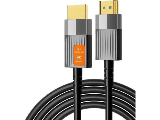 Main image of 100 Feet HDMI Fiber Optic Cable 4K 60Hz HDMI 2.0b High Speed 18Gbps Dynamic HDR10 HDCP2.2/2.3 eARC Black 100 ft.
