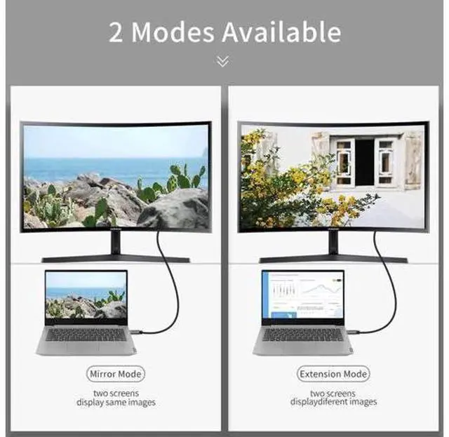 Alt view image 3 of 7 - USB C to DisplayPort 1.4, 8K 60Hz Thunderbolt 4/3 /USB4 to DP Cable 10FT/3M(4K 60Hz 144Hz 120Hz 2K 240Hz) 32.4Gbps HBR3 Alt Mode Adapter for Mac Studio, MacBook Pro, XPS Black