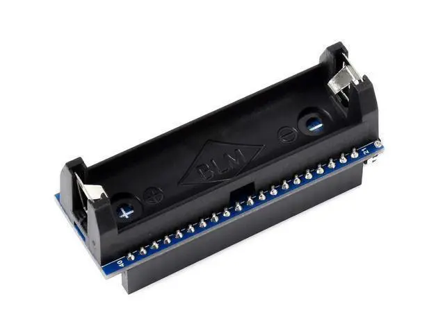 Alt view image 2 of 5 - UPS Module for Raspberry Pi Pico with Uninterruptible Power Supply Monitoring Battery Status Via I2C
