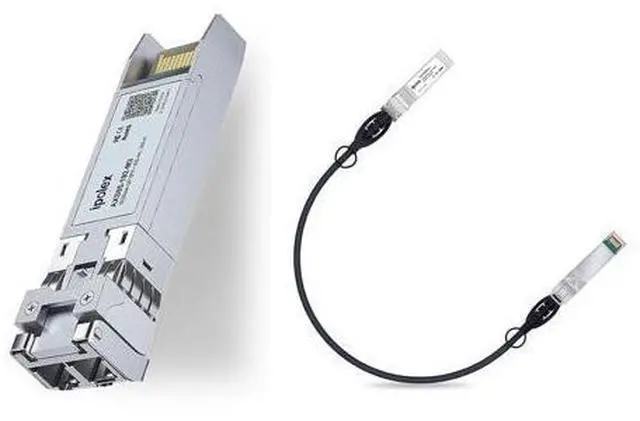 Main image of 1 Pack 10GBase-SR SFP+ Transceiver and 1 Pack 10G SFP+ Twinax Cable, 0.5m