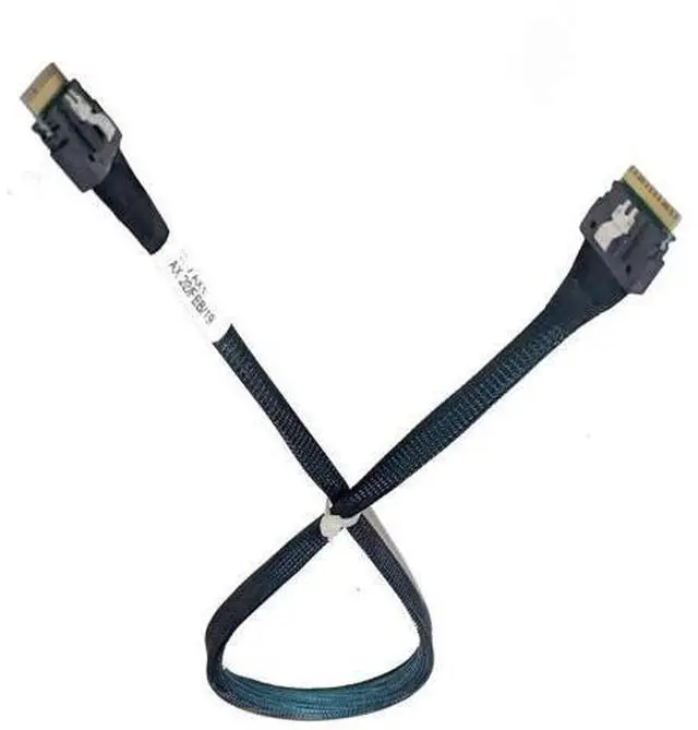 Main image of 70CM SlimSAS 8X Interconnect Cable, SFF-8654 74Pin Male to Male Server Storage Cable