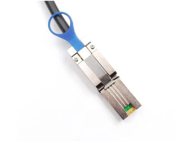 Alt view image 2 of 5 - 1M 3.3FT External SFF-8644 to SFF-8088 Hybrid Mini SAS HD Cable, 6Gbps SAS 2.0 Interconnect Wire for Server RAID JBOD Data Center Storage
