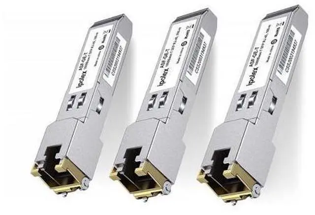 Main image of 2 Pack Gigabit SFP to RJ45 Copper SFP Transceiver and 1 Pack 1.25G SFP to RJ45 Copper Module