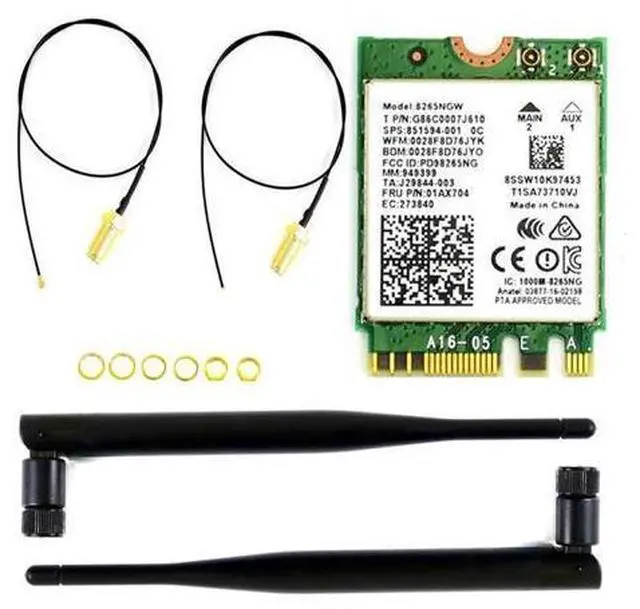 Main image of AC8265 Wireless NIC Module for Jetson Orin Nano/NX Supports 2.4GHz / 5GHz Dual Band WiFi and Bluetoth 4.2