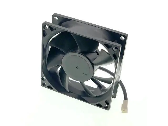 Alt view image 2 of 7 - 80x80x25mm Cooling Fan, PL80S12H DC12V 0.17A 2-Wire Replacement Fan