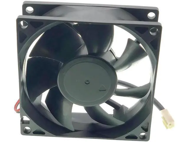Alt view image 6 of 7 - 80x80x25mm Cooling Fan, PL80S12H DC12V 0.17A 2-Wire Replacement Fan