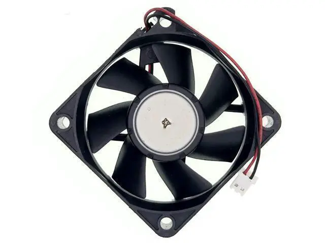 Alt view image 5 of 7 - Replacement 6015 Silent Cooling Fan 2406RL-04W-M30, DC12V 0.08A, 60×60×15mm 2-Wire Axial Fan